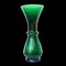 Jarrón Mid-Century de vidrio verde de Sergio Asti para Salviati & C., Imagen 3