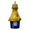 Lámpara colgante de aeropuerto de aluminio fundido en amarillo y azul, Imagen 1