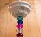 Opaline Glass Ceiling Lamp, 1920s, Image 8