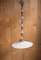Opaline Glass Ceiling Lamp, 1920s, Image 1