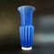 Blaue Vase von Barovier & Toso, 1980er 1