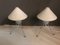 Opaline Glass Table Lamps, 1950s, Set of 2, Image 1