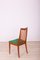 Esszimmerstühle mit Gestell aus Teak & Stoffbezug von Leslie Dandy für G-Plan, 1960er, 6er Set 8