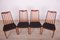 Vintage Esszimmerstühle mit Gestell aus Teak & Stoffbezug von Leslie Dandy für G-Plan, 1960er, 4er Set 3