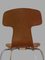 Sillas T o Sillas Hammer completamente restauradas de Arne Jacobsen para Fritz Hansen, años 60. Juego de 8, Imagen 5