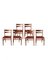 Swedish Teak Dining Chairs, 1960s, Set of 6 5