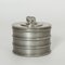 Pewter Lidded Jar with Elephant by Sylvia Stave for C. G. Hallberg, 1930s 1