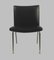 Fully Restored Airport Lounge Chairs in Black by Hans J. Wegner for A.P. Stolen, 1960s, Set of 4 1