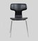 Fully Restored T Chairs or Hammer Chairs by Arne Jacobsen for Fritz Hansen, 1960s, Set of 8, Image 7
