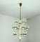 Mid-Century Brass and Metal Chandelier, 1960s, Image 1