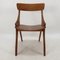 Model 71 Oak Dining Chairs by Arne Hovmand-Olsen for Mogens Kold, 1959, Set of 4 4