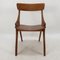 Model 71 Oak Dining Chairs by Arne Hovmand-Olsen for Mogens Kold, 1959, Set of 4, Image 4