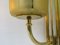 Large Brass Sconces, 1950s, Set of 2, Image 12