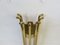 Large Brass Sconces, 1950s, Set of 2, Image 16