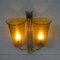 Large Brass Sconces, 1950s, Set of 2 7