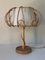 Rattan Table Lamp, 1960s 1