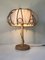 Tischlampe aus Rattan, 1960er 9