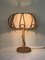 Lámpara de mesa de ratán, años 60, Imagen 6