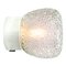 Frosted Glass Porcelain Sconce, 1950s, Image 2