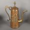 Antike Jugendstil Teekanne aus Kupfer & Messing 1