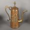 Antique Art Nouveau Copper & Brass Tea Pot 1