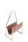 Leather and Brass Magazine Rack by Carl Auböck, 1950s, Image 7