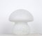 Vintage Italian Murano Glass Mushroom Table Lamp, 1960s, Image 1