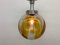 Lámpara colgante de cristal de Murano de Mazzega, años 70, Imagen 2