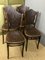 Antique Bentwood Dining Chairs from Jacob & Josef Kohn, Set of 4, Image 15