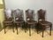 Chaises de Salle à Manger Antiques en Bois Courbé de Jacob & Josef Kohn, Set de 4 1