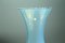 Vaso in vetro di Murano blu chiaro, anni '50, Immagine 2