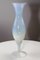 Jarrón de cristal de Murano azul claro, años 50, Imagen 12