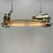 Industrial Polished Brass & Glass Flameproof Ceiling Lamp from Daeyang, 1970s, Image 23