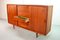 Large Mid-Century Scandinavian Solid Teak Highboard from HP Hansen, 1960s 8