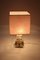 Lampada da tavolo in vetro e ottone di Bakalowits & Söhne, anni '60, Immagine 4