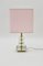 Glass & Brass Table Lamp from Bakalowits & Söhne, 1960s, Image 1