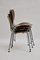 3107 Sessel von Arne Jacobsen für Fritz Hansen, 1950er, 4er Set 5