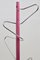 Vintage Modernist Pink & Black Coat Rack, 1980s 9