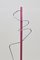 Vintage Modernist Pink & Black Coat Rack, 1980s 3