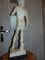 Vintage Alabaster David Gartenstatue, 1970er 6