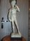 Vintage Alabaster David Garden Statue, 1970s 2