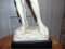 Vintage Alabaster David Garden Statue, 1970s 3