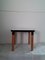 Vintage Formica and Beech Square Side Table from Thonet, 1970s, Image 1