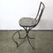 Industrial Metal Side Chairs, 1950s, Set of 2 5