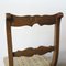 Antique Biedermeier Walnut Side Chair, Image 5