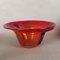 Large 2-Color Murano Glass Bowl, 1950s, Image 3