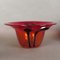 Large 2-Color Murano Glass Bowl, 1950s 8