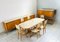 Tavolo da pranzo vintage con sei sedie di Osvaldo Borsani, anni '50, set di 6, Immagine 10