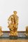 19tth Century Gilt Bronze and Marble The Thinker Ink Well 2