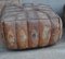 Vintage Egyptian Ottomans, 1970s, Set of 2 1